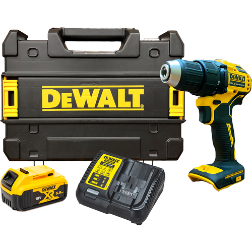 Аккумуляторная безударная дрель-шуруповерт DeWalt DCD708Р1 зарядное устройство dewalt dcb115