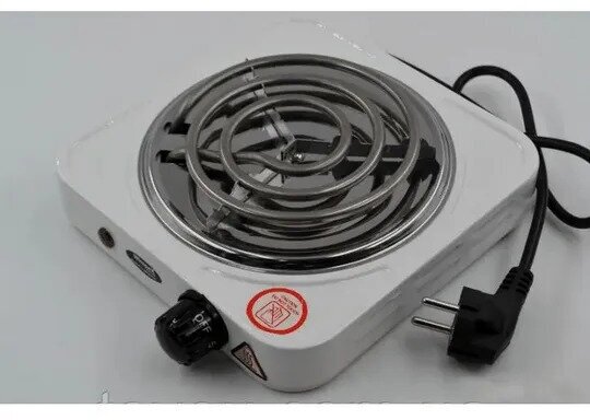 Плитка электрическая настольная "HOT PLATE JX-1010B" (черная)