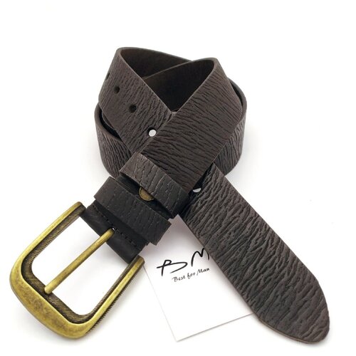 фото Ремень мужской из натуральной кожи bm930bz/brown (120 см.) best for man