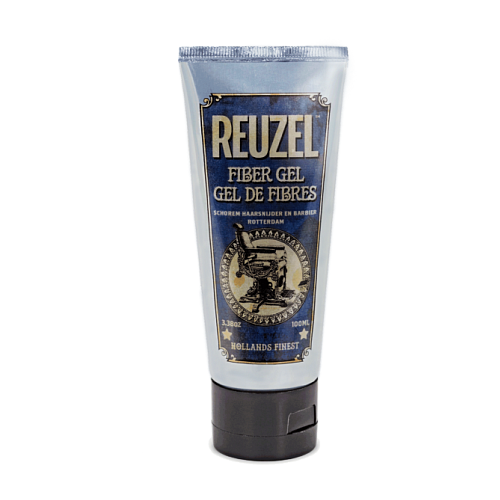 REUZEL гель для укладки волос Fiber Gel, сильная фиксация, 100 мл reuzel гель для укладки волос fiber gel сильная фиксация 100 мл