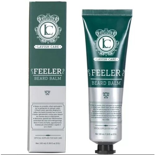 Lavish Care Feeler Beard Balm - Бальзам для бороды смягчающий 100 мл бальзам масло для бороды charm cleo cosmetic beard balm butter scotch 75 мл