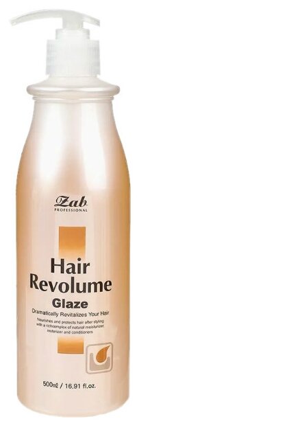 Zab Средство для глазирования волос Revolume Glaze, 550 г, 500 мл