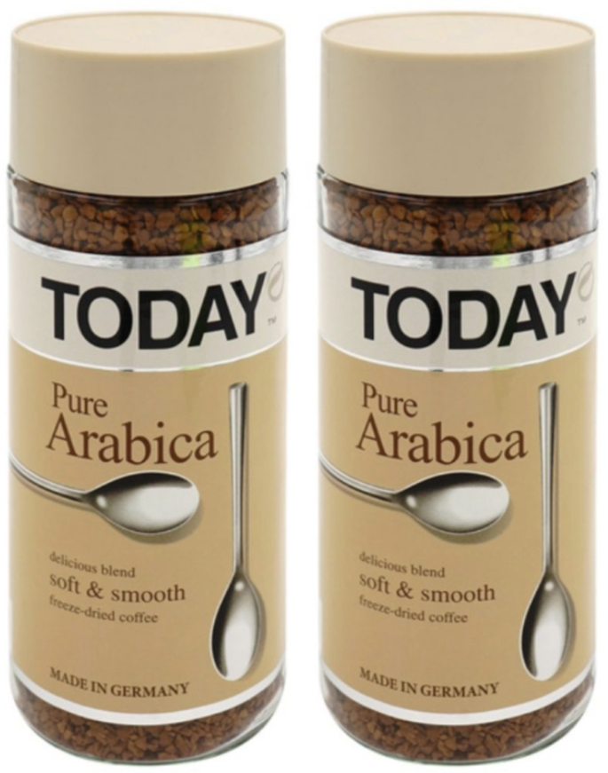 Кофе растворимый Today Pure Arabica 95 грамм*2 - фотография № 3