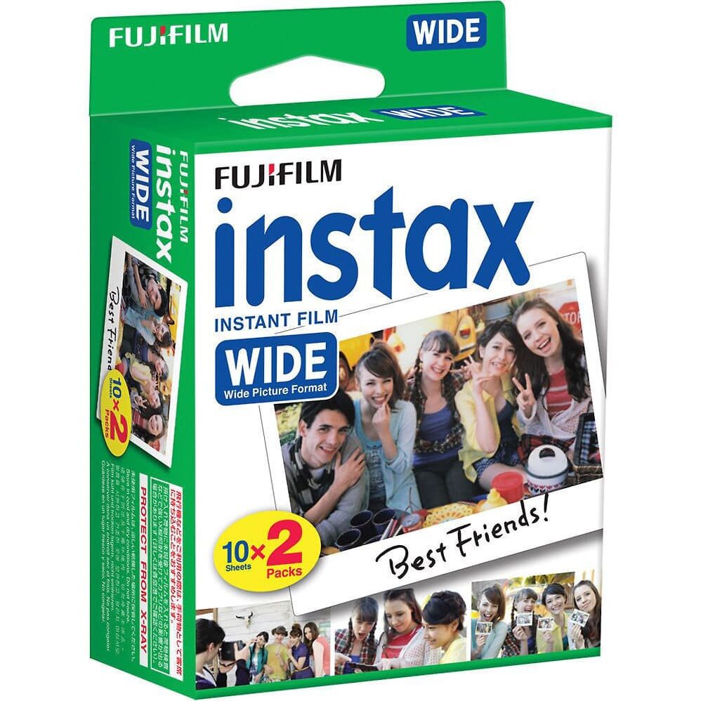 Fujifilm Instax Wide (2 картриджа по 10 листов)