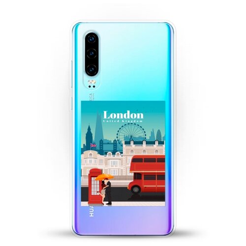 фото Силиконовый чехол london на huawei p30 andy & paul