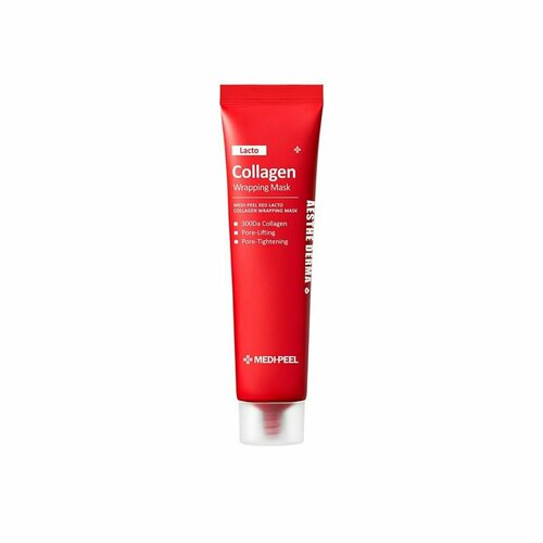 MEDI PEEL Маска для лица Medi-Peel Red Lacto Collagen Wrapping Mask поросуживающая маска с лифтинг эффектом medi peel red lacto collagen pore lifting mask 30 мл