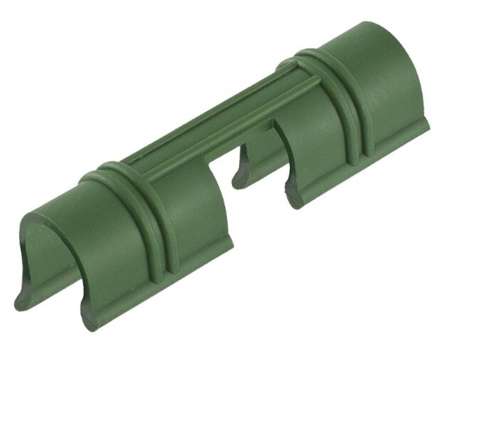 Универсальные зажимы для крепления к каркасу парника D 12 мм, 20 шт в упаковке, зеленые Palisad (64429) - фотография № 2