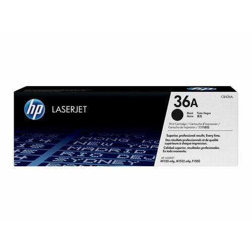 Картридж для лазерного принтера HP 36A Black CB436A 13080₽