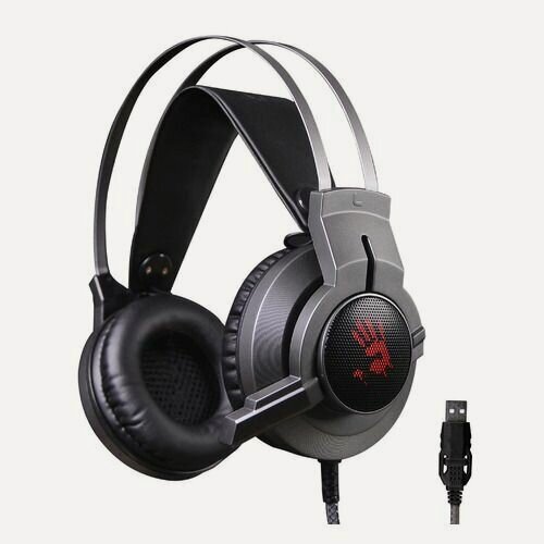 Изображение товара Гарнитура игровая A4TECH Bloody G437, для компьютера, мониторные, проводные, черный