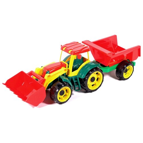 фото Трактор Karolina toys Трудяга с