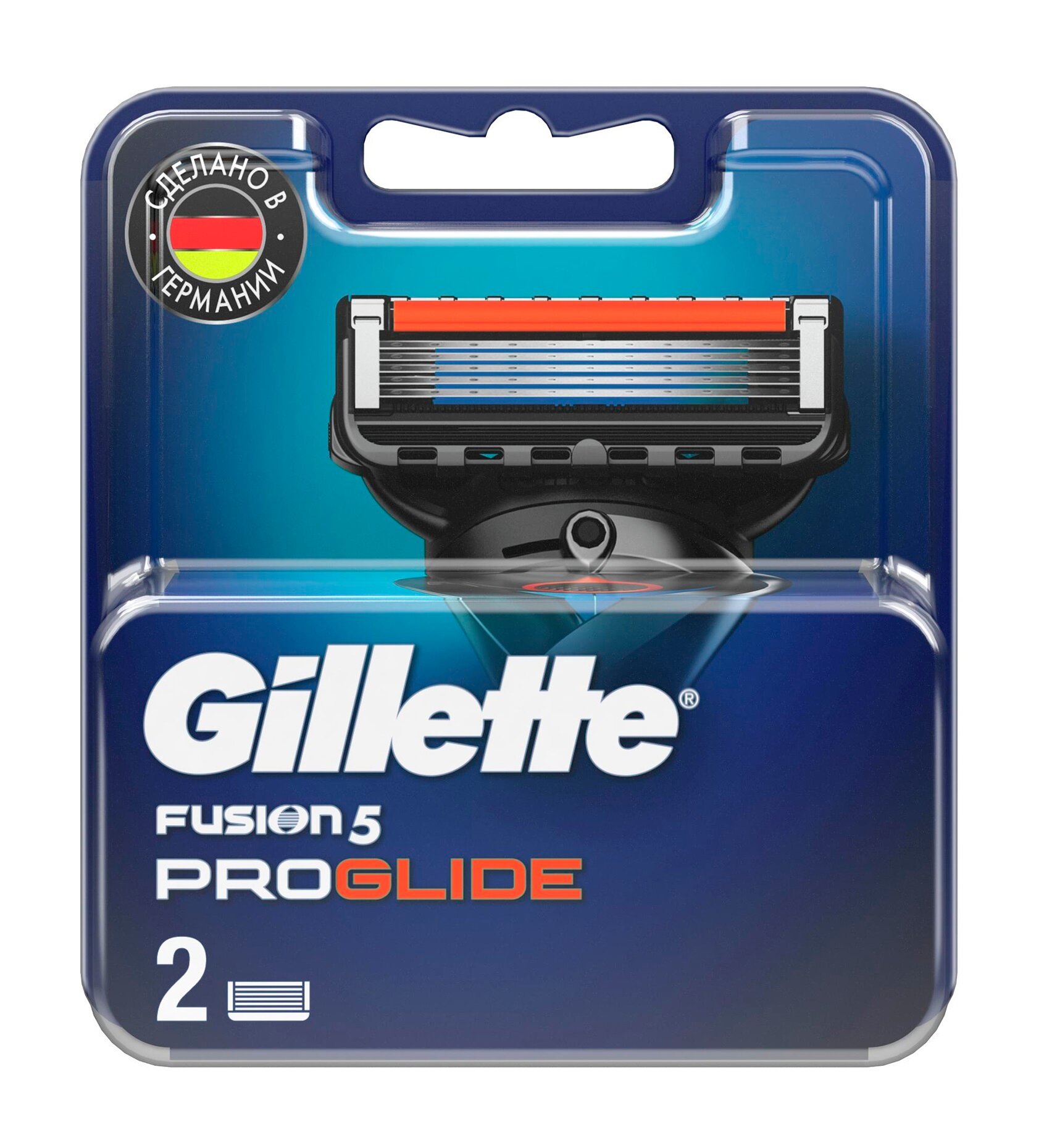 Набор из двух сменных кассет к бритве Gillette Fusion Proglide 5