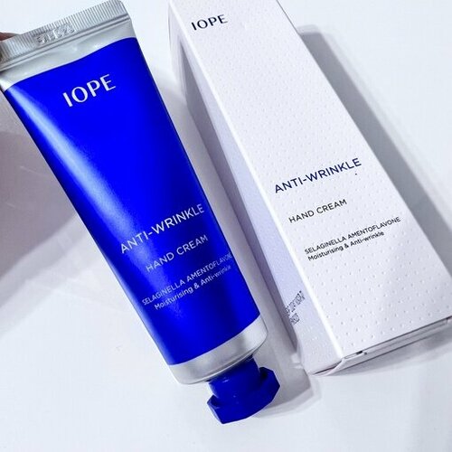 IOPE Увлажняющий, антивозрастной крем для рук (50 мл) Anti Wrinkle Hand Cream