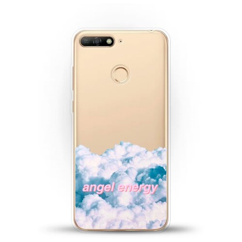 фото Силиконовый чехол небо на honor 7c andy & paul