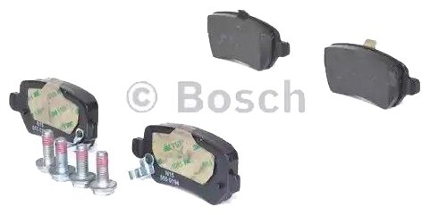 Дисковые тормозные колодки задние BOSCH 0986424646 (4 шт.)