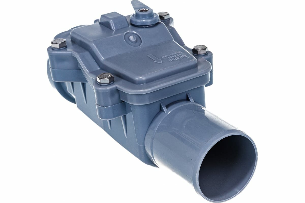 Обратный клапан для внутренней канализации 50 РосТурПласт (Клапан обратный 50, гарантия 5 лет) (11338) - фотография № 4