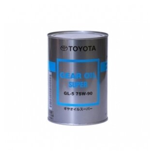 TOYOTA-LEXUS 0888502106 OETOY-0888502106_масло трансмиссионное 75W90 (1L)JP! синт.\ TOYOTA GEAR OIL SUPER, API GL-5 1шт