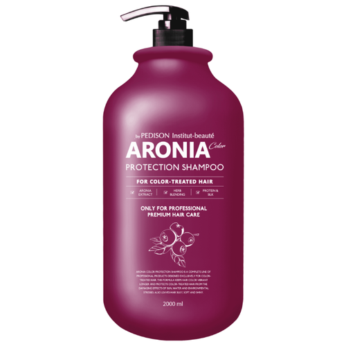 фото Pedison шампунь Institut-beaute Aronia Color Protection 2000 мл с дозатором