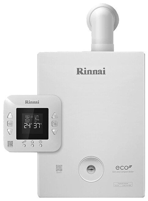 Конвекционный Газовый Котёл RINNAI BR-U30|29.1 кВт, до 300 м.кв. | Одноконтурый | Под Корейский Дымоход Ø 75-75/100