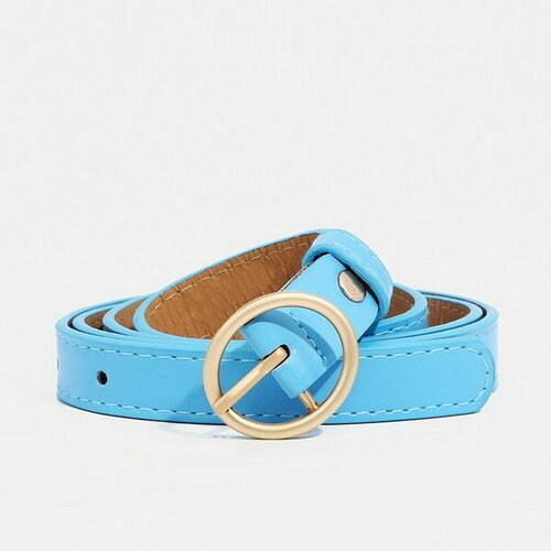 фото Ремень сима-ленд, размер 110, голубой сима-лэнд