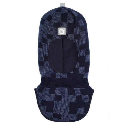 Шапка-шлем GUSTI демисезонная, подкладка, размер 50/52, синий