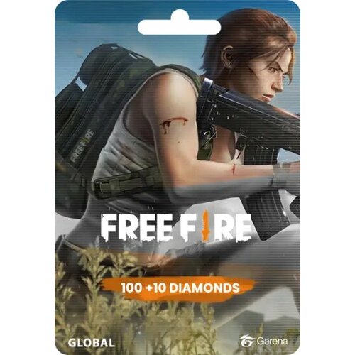 игровая валюта free fire diamonds 100 diamonds [цифровая версия] Игровая валюта Free Fire (110 Diamonds, Все страны)