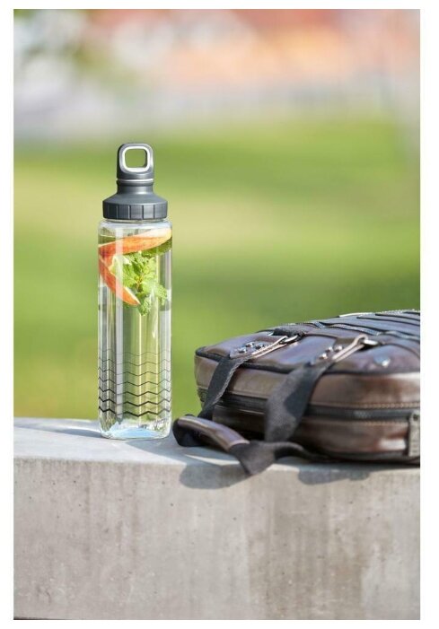Бутылка для воды Emsa Drink2Go Tritan F3030800, 0.7 л, пластик, прозрачный - фотография № 11