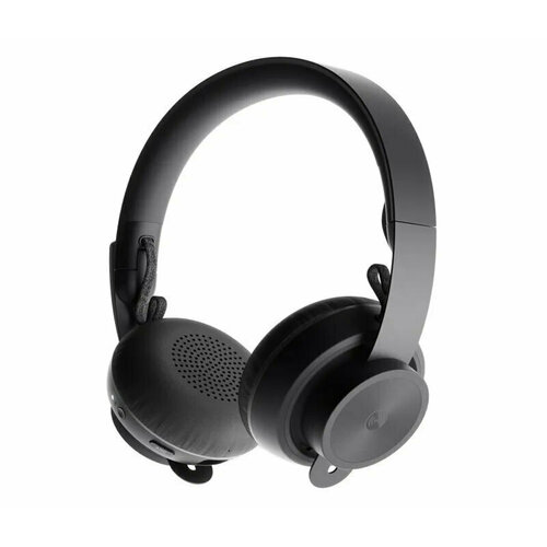 Беспроводная Bluetooth-гарнитура с донглом Logitech Headset Wireless Zone UC Graphite (981-000914)