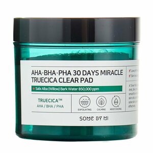 SOME BY MI AHA·BHA·PHA 30 DAYS MIRACLE TRUECICA CLEAR PAD Очищающие диски для лица с кислотами 70шт