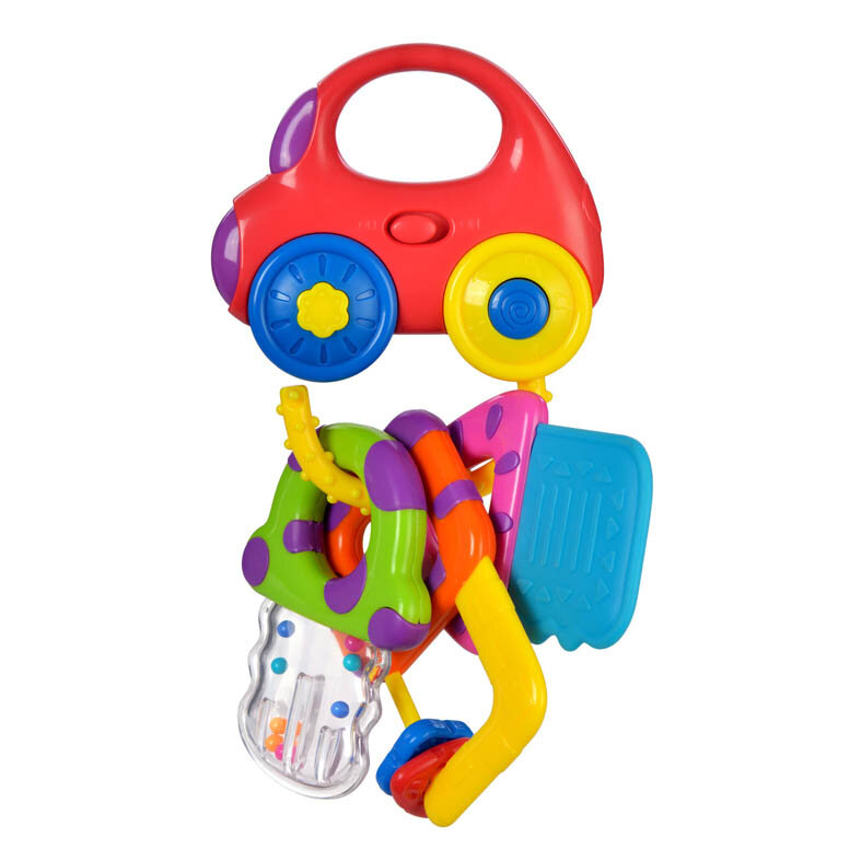Игрушка Жирафики музыкальная Машинка с ключиками-прорезывателмя со светом - фото №14