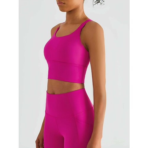 фото Кроп-топ denyu, размер m, розовый