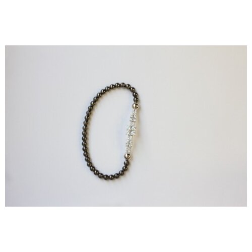 фото Браслет из серебра 925 пробы с фианитами 106_053_001_bw element47