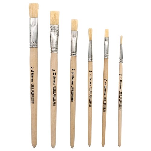 фото Набор 6 кистей ' хобби-1' артком