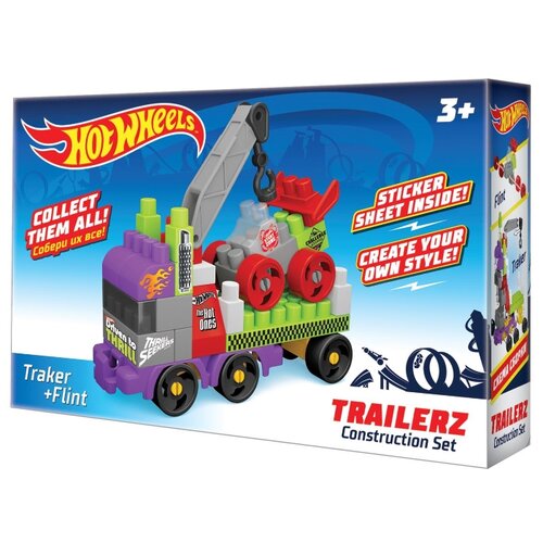 фото Конструктор Bauer Hot Wheels 721 Trailerz Traker + Flint