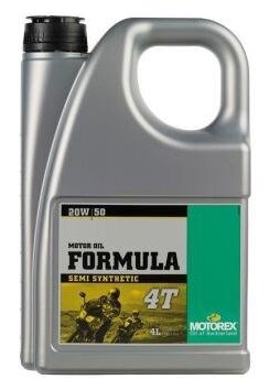 Моторное масло Motorex Formula 4T 20W-50 - 4л.