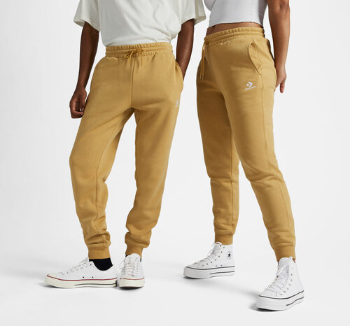 брюки Converse, размер XL, коричневый