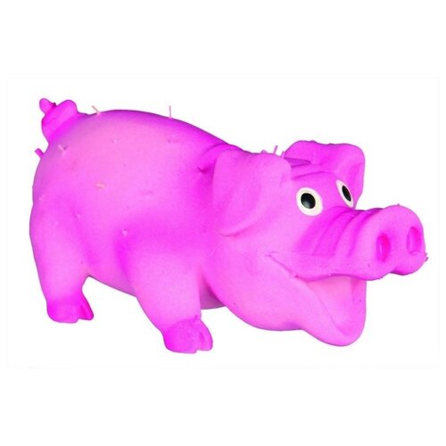 Игрушка TRIXIE Свинка со щетиной, 10 см, латекс
