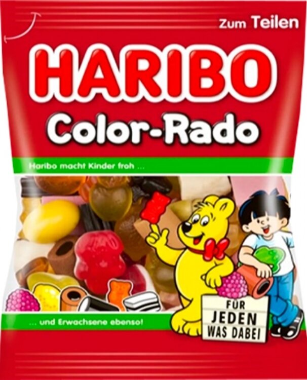 Жевательный мармелад Haribo Color-Rado (Германия), 100 г - фотография № 3