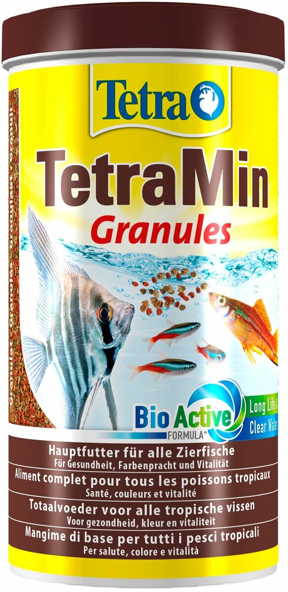 TETRAMIN GRANULES корм гранулы для всех видов рыб (1 л)