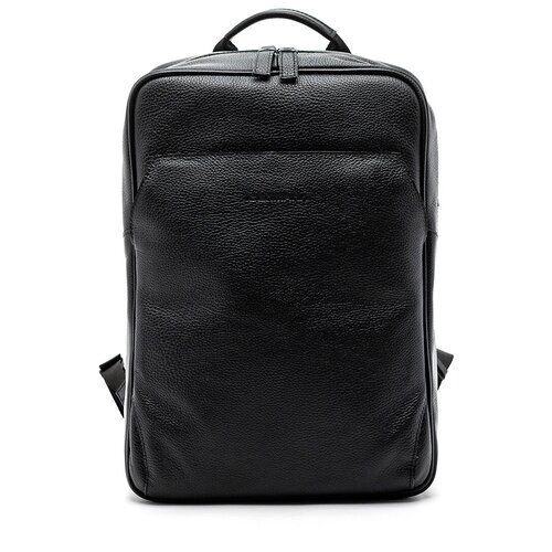 Рюкзак Igermann 21С1051КЧ6, фактура гладкая, черный рюкзак молодежный с usb синий рюкзаки ранцы
