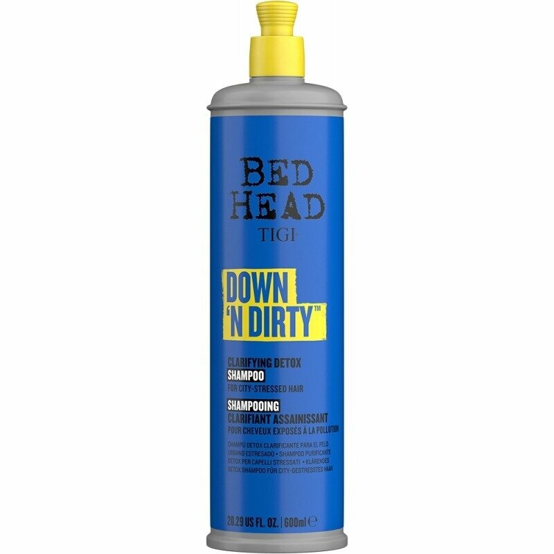 TIGI Bed Head Down N Dirty Shampoo - Шампунь детокс для волос 600 мл