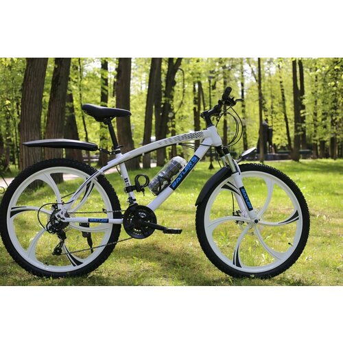 Велосипед горный Batler на Литых прочных дисках 26 белый 2050000₽