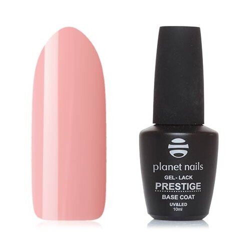 Planet nails Базовое покрытие Prestige Base, natural, 10 мл верхнее покрытие planet nails prestige glossy top point 10 мл арт 12595