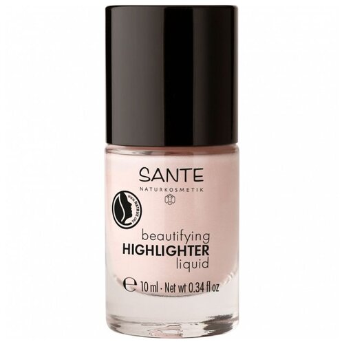 фото Sante Naturkosmetik Хайлайтер жидкий Beautifying Highlighter Liquid нежный блеск