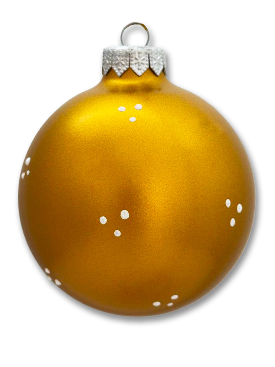 Елочный шар Ленигрушка Символ года, разноцветный, диаметр 8 см — фото 1