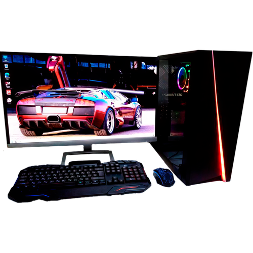 Игровой компьютер - i7/RX580-8GB/16GB/SSD-512/Монитор-27'