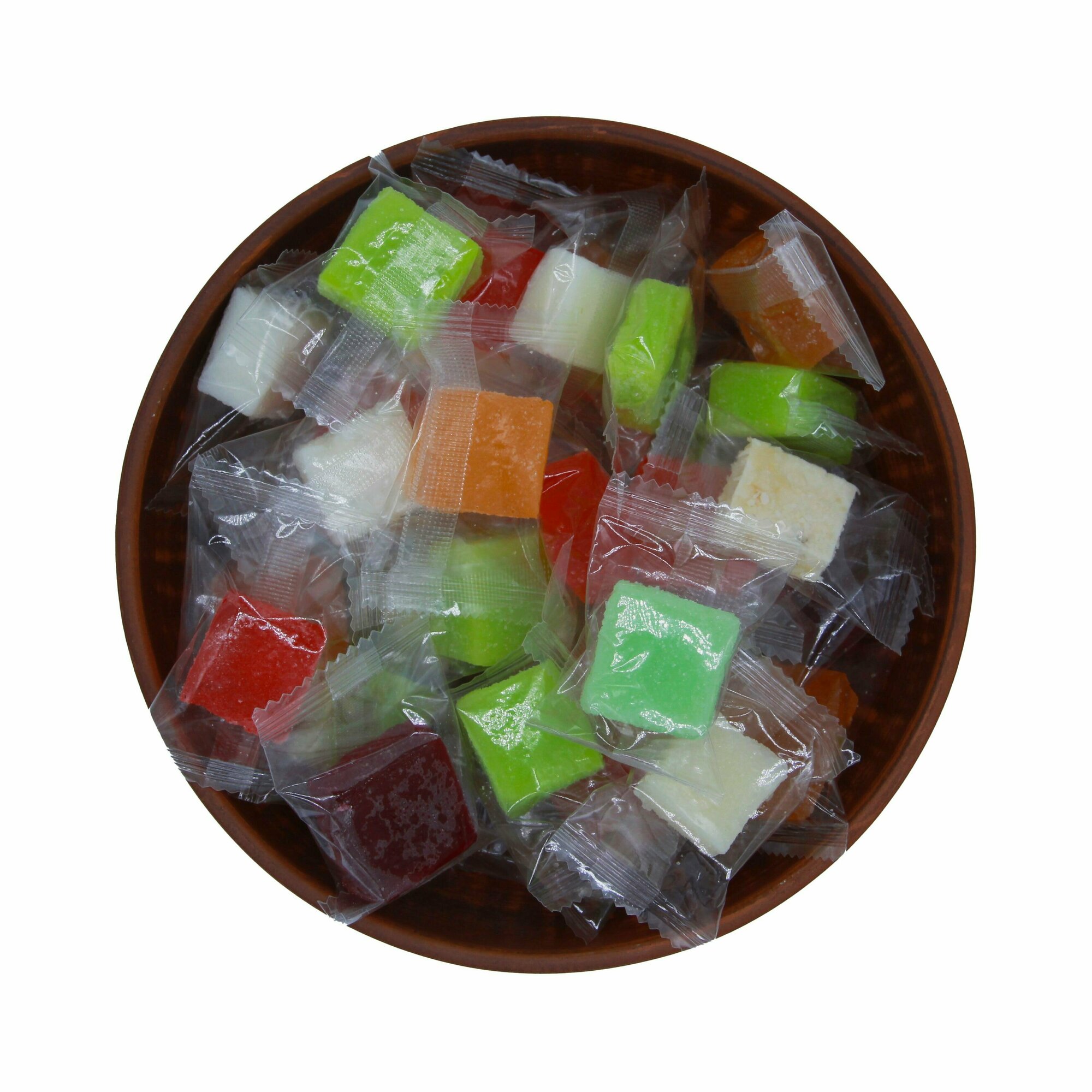 Ассорти кубики жевательные конфеты NutsPro 1,5 кг (3шт по 500гр) - фотография № 2