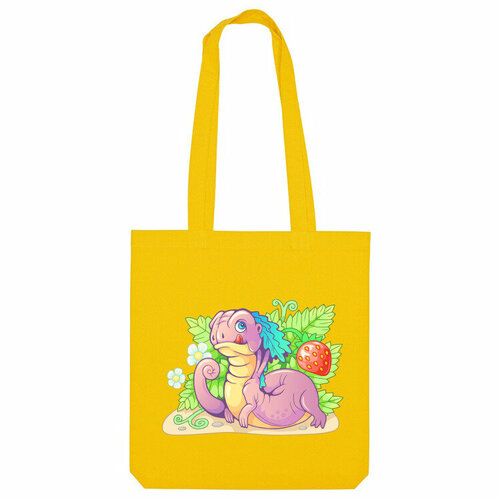 фото Сумка шоппер us basic, желтый