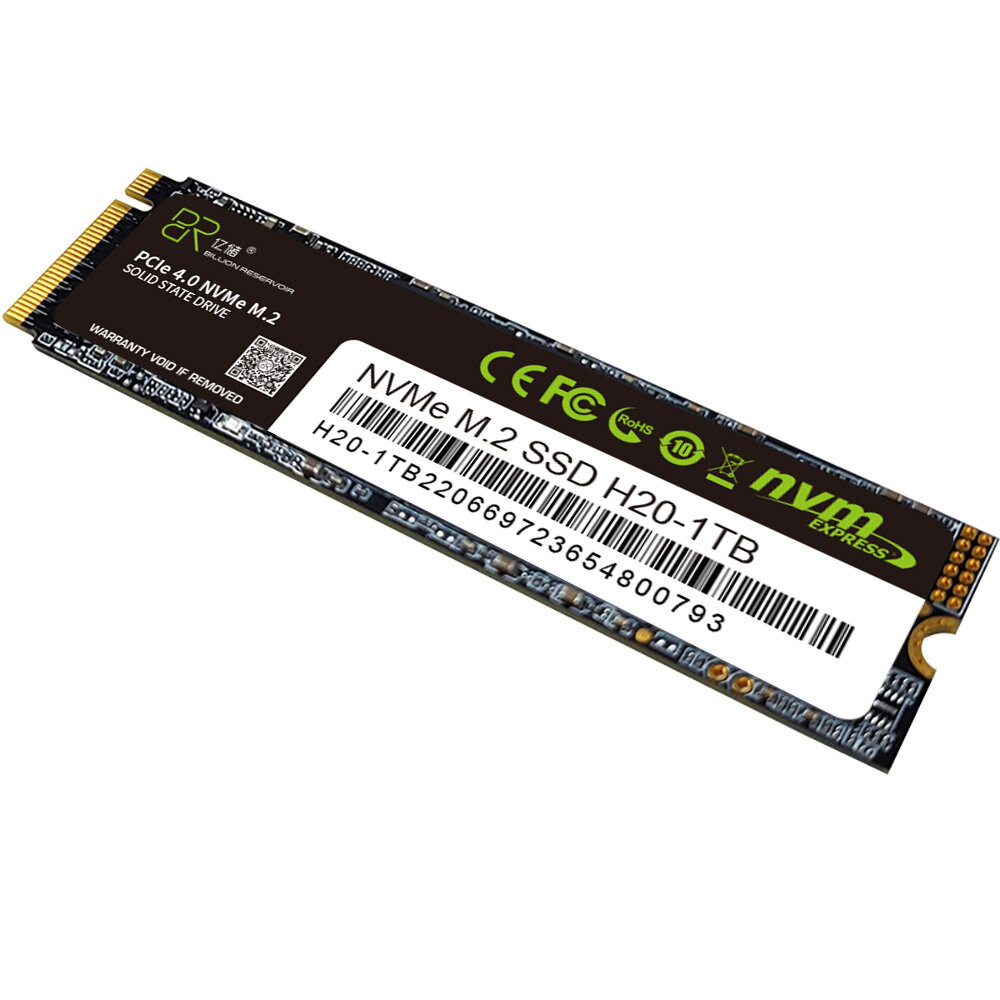 1 ТБ Внутренний SSD диск Billion Reservoir NVMe M2 PCI-E 40x4 (H20-1TB)