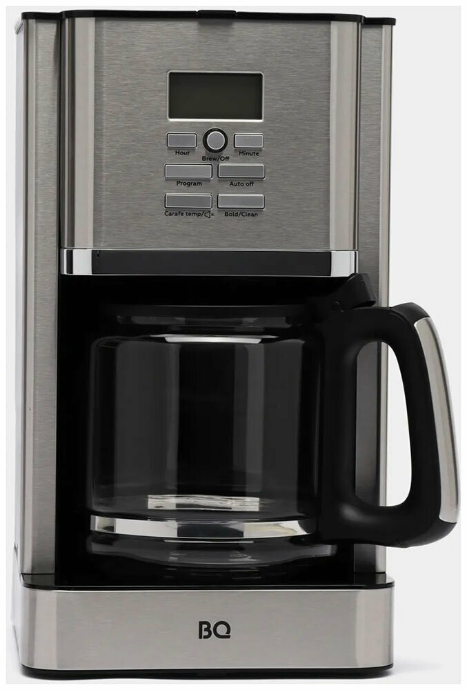 Капельная кофеварка BQ CM1004, стальной-черный