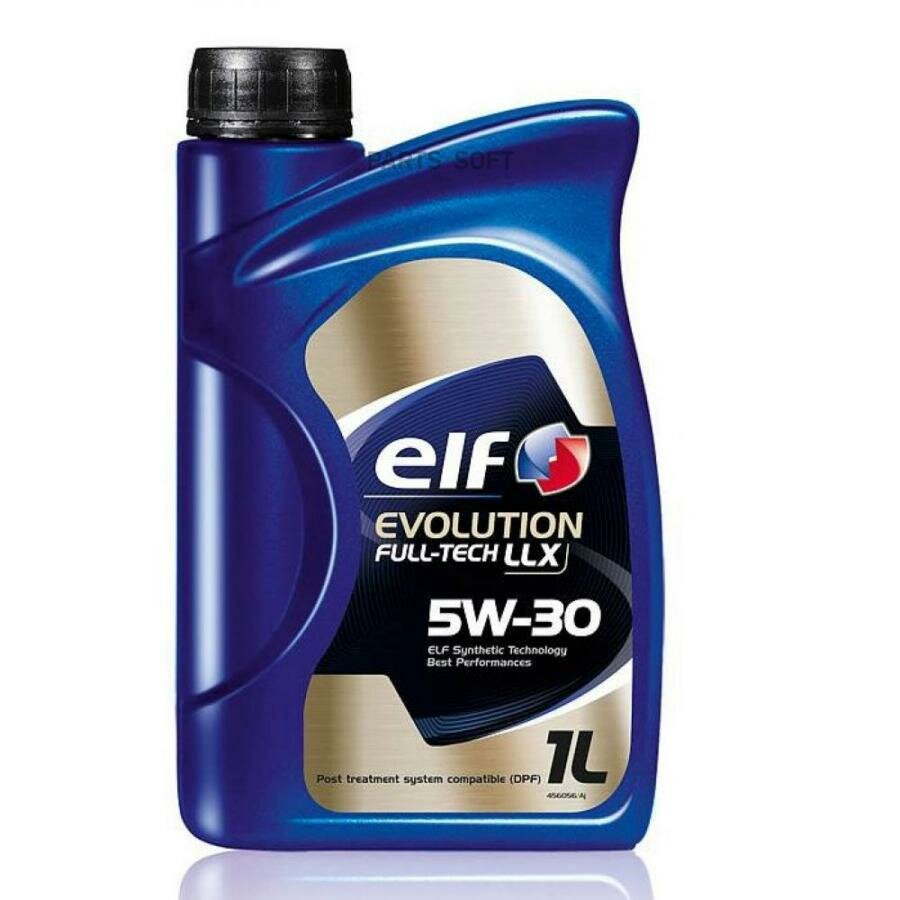 ELF 213905 Масо 1L elf Evolution Fulltech LLX 5W30 C3 VW 504.00/507.00, BMW LL-04, MB 229.51 синтетическое